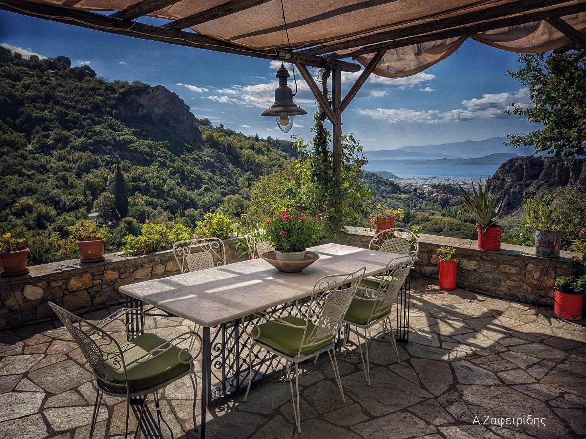 Villa Archondiko Zafeiridi Makrinítsa Exterior foto