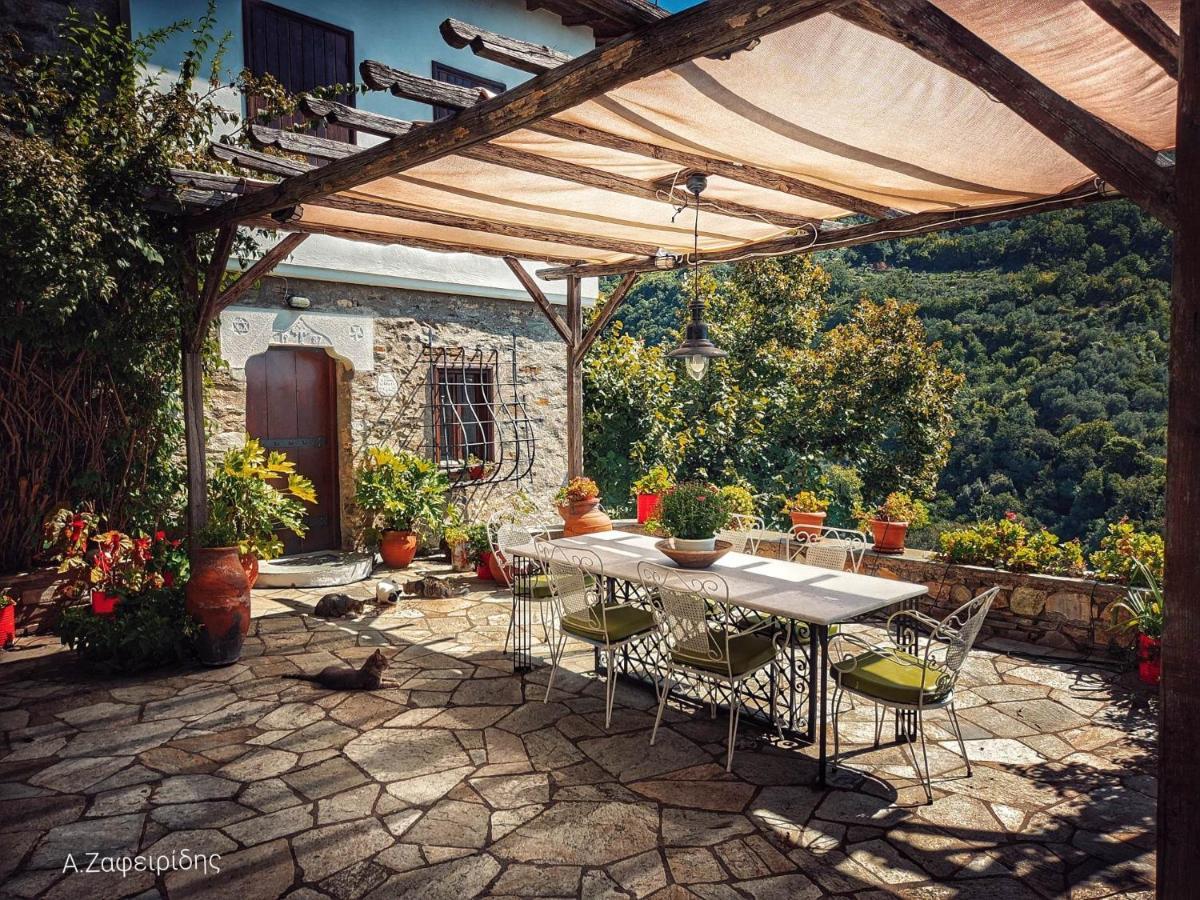 Villa Archondiko Zafeiridi Makrinítsa Exterior foto
